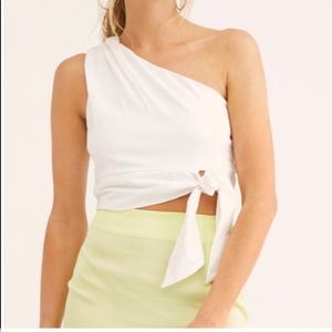 free people one shoulder top